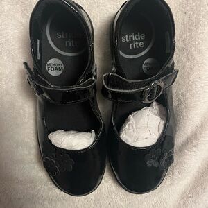 Stride Rite "Holly" Black Patent Dress Shoes